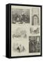 The Emperor William's Visit to Wittenberg, the Luther Celebration-null-Framed Stretched Canvas