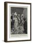 The Empire Coronation Banquet at the Guildhall, The King-William T. Maud-Framed Giclee Print