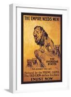 The Empire Needs Men-K. Wardle-Framed Art Print