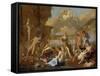 The Empire of Flora, 1631-Nicolas Poussin-Framed Stretched Canvas