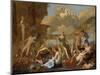 The Empire of Flora, 1631-Nicolas Poussin-Mounted Giclee Print