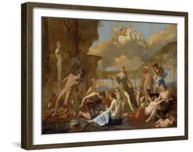 The Empire of Flora, 1631-Nicolas Poussin-Framed Giclee Print