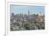 The Empire State Building and Manhattan skyline, New York City, United States of America, North Ame-Fraser Hall-Framed Photographic Print