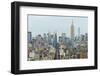 The Empire State Building and Manhattan skyline, New York City, United States of America, North Ame-Fraser Hall-Framed Photographic Print