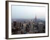 The Empire State Building and the Manhattan Skyline-null-Framed Photographic Print