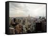 The Empire State Building Dominates the New York Skyline-null-Framed Stretched Canvas