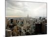 The Empire State Building Dominates the New York Skyline-null-Mounted Photographic Print