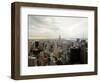 The Empire State Building Dominates the New York Skyline-null-Framed Photographic Print