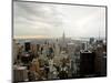 The Empire State Building Dominates the New York Skyline-null-Mounted Photographic Print