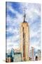 The Empire State Building II - In the Style of Oil Painting-Philippe Hugonnard-Stretched Canvas