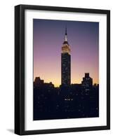 The Empire State Building, New York, New York State, USA-Christina Gascoigne-Framed Photographic Print