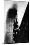 The Empire State Building, New York, on Fire, 1945-null-Mounted Art Print