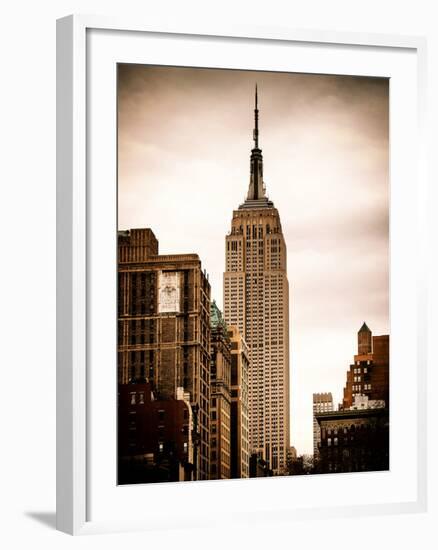 The Empire State Building-Philippe Hugonnard-Framed Photographic Print