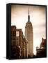 The Empire State Building-Philippe Hugonnard-Framed Stretched Canvas