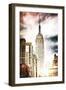 The Empire State Building-Philippe Hugonnard-Framed Giclee Print