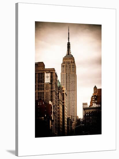 The Empire State Building-Philippe Hugonnard-Stretched Canvas