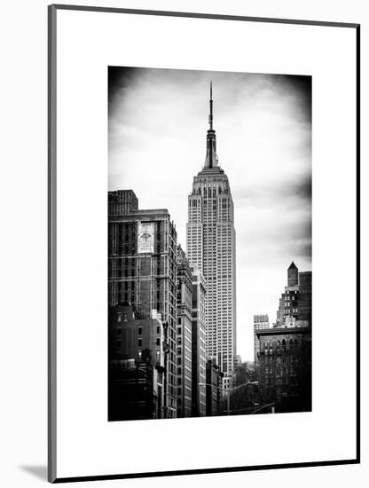 The Empire State Building-Philippe Hugonnard-Mounted Art Print