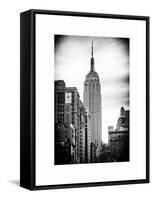 The Empire State Building-Philippe Hugonnard-Framed Stretched Canvas