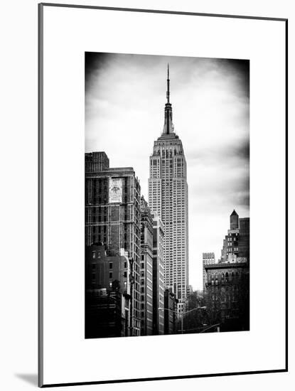 The Empire State Building-Philippe Hugonnard-Mounted Art Print