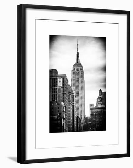 The Empire State Building-Philippe Hugonnard-Framed Art Print