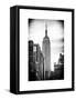 The Empire State Building-Philippe Hugonnard-Framed Stretched Canvas