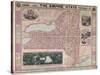 The Empire State (New York) with Central Park and New York City, 1862-null-Stretched Canvas