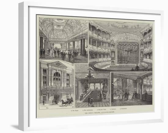 The Empire Theatre, Leicester-Square-Frank Watkins-Framed Giclee Print