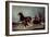 The Empress Elizabeth in a Sledge-Alexander Ivanovich Sauerweid-Framed Giclee Print