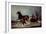 The Empress Elizabeth in a Sledge-Alexander Ivanovich Sauerweid-Framed Giclee Print