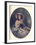 The Empress Eugenie, 1857-Franz Xaver Winterhalter-Framed Giclee Print