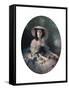 The Empress Eugenie, 19th Century-Franz Xaver Winterhalter-Framed Stretched Canvas