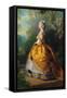 The Empress Eugénie (Eugénie De Montijo, 1826–1920, Condesa De Teba)-Franz Xaver Winterhalter-Framed Stretched Canvas
