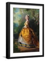 The Empress Eugénie (Eugénie De Montijo, 1826–1920, Condesa De Teba)-Franz Xaver Winterhalter-Framed Art Print