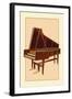 The Empress Harpsichord-null-Framed Art Print