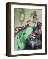 The Empress Josephine-Blesse-Bleu-Terence Cuneo-Framed Giclee Print