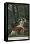 The Empress Josephine in the Park at Malmaison-Pierre-Paul Prud'hon-Framed Stretched Canvas