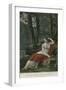 The Empress Josephine in the Park at Malmaison-Pierre-Paul Prud'hon-Framed Giclee Print