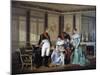 The Empress Josephine Presenting Her Children to the Emperor Alexander at Malmaison, C1839-1879-Jean Louis Victor Viger-Mounted Giclee Print