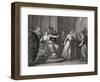 The Empress Matilda Daughter of Henry I Refuses the Plea of King Stephen's Wife to Release Him-J. Rogers-Framed Art Print