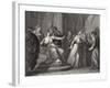 The Empress Matilda Daughter of Henry I Refuses the Plea of King Stephen's Wife to Release Him-J. Rogers-Framed Art Print