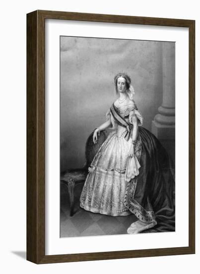 The Empress of the French, C1860-DJ Pound-Framed Giclee Print