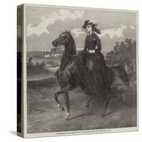 The Empress of the French-Jacques Louis David-Stretched Canvas