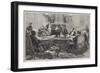 The Empress Regent Eugenie Presiding at a Council of Ministers-null-Framed Giclee Print