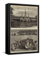 The Empress Title Festivities in British Burmah-null-Framed Stretched Canvas