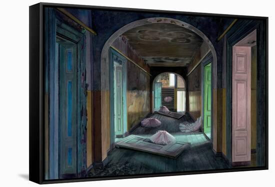 The Empty House, 2013-Aris Kalaizis-Framed Stretched Canvas