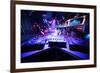 The Empty Space With Equipment For Dj Mixes Music-Paha_L-Framed Premium Photographic Print