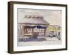 The Empty Tea-House-Mortimer Ludington Menpes-Framed Giclee Print