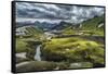 The Emstrua River, Thorsmork, Iceland-Arctic-Images-Framed Stretched Canvas