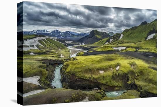 The Emstrua River, Thorsmork, Iceland-Arctic-Images-Stretched Canvas