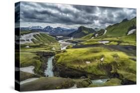 The Emstrua River, Thorsmork, Iceland-Arctic-Images-Stretched Canvas